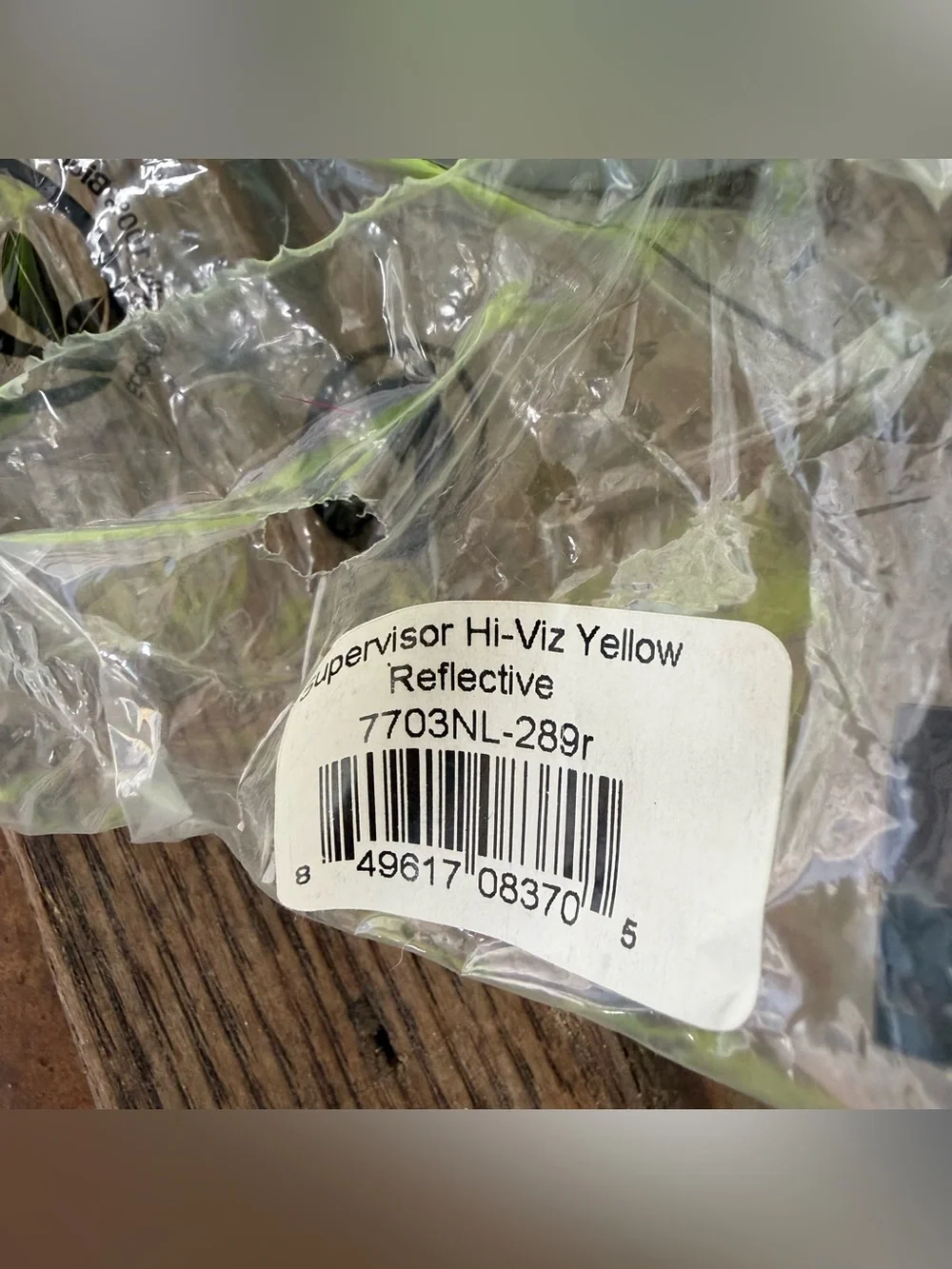 Supervisor Headsweats Hi-Viz Yellow Reflective Sun Visor